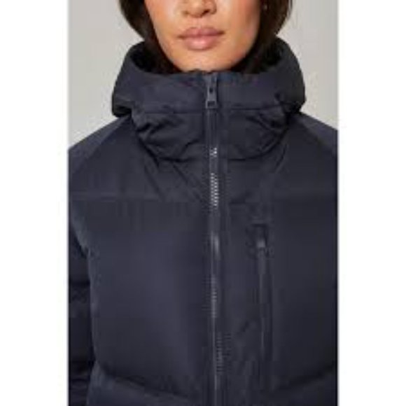 NWT Mondetta Outdoor Project Women's Mid-length Puffer Jacket in Navy - Size S - Picture 5 of 7